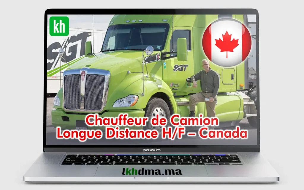 Offre d’Emploi : Chauffeur de Camion Longue Distance H/F – Canada
