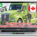 Offre d’Emploi : Chauffeur de Camion Longue Distance H/F – Canada