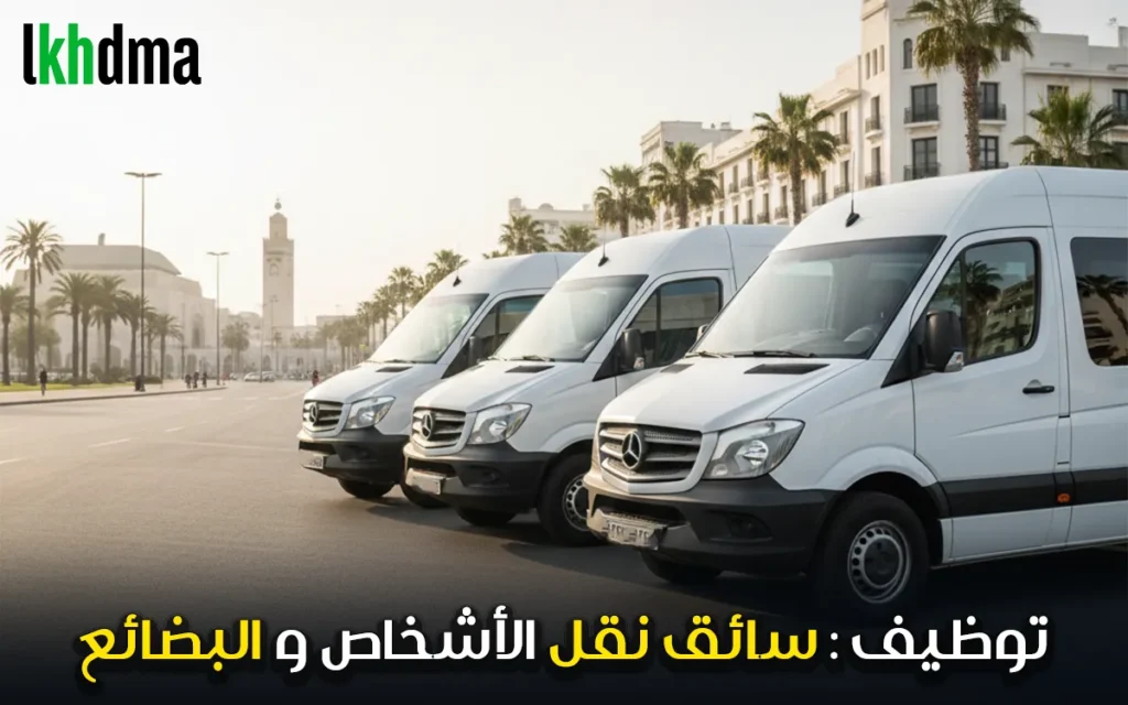 توظيف : سائق نقل الأشخاص و البضائع