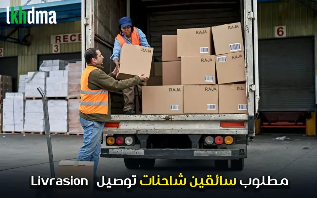 مطلوب سائقين شاحنات توصيل - Livraison