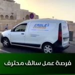فرصة عمل سائق محترف